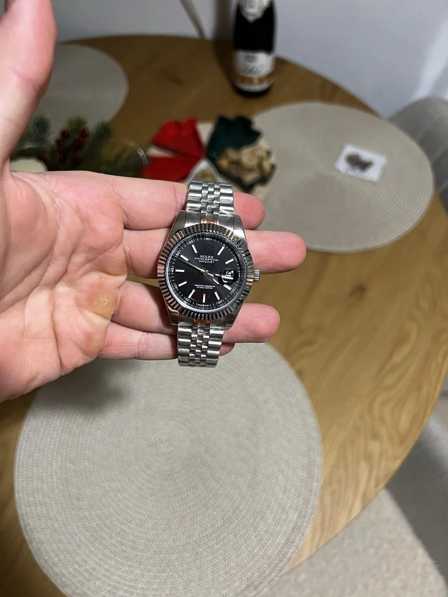 Rolex Datejust Black 41 mm — снимка 8