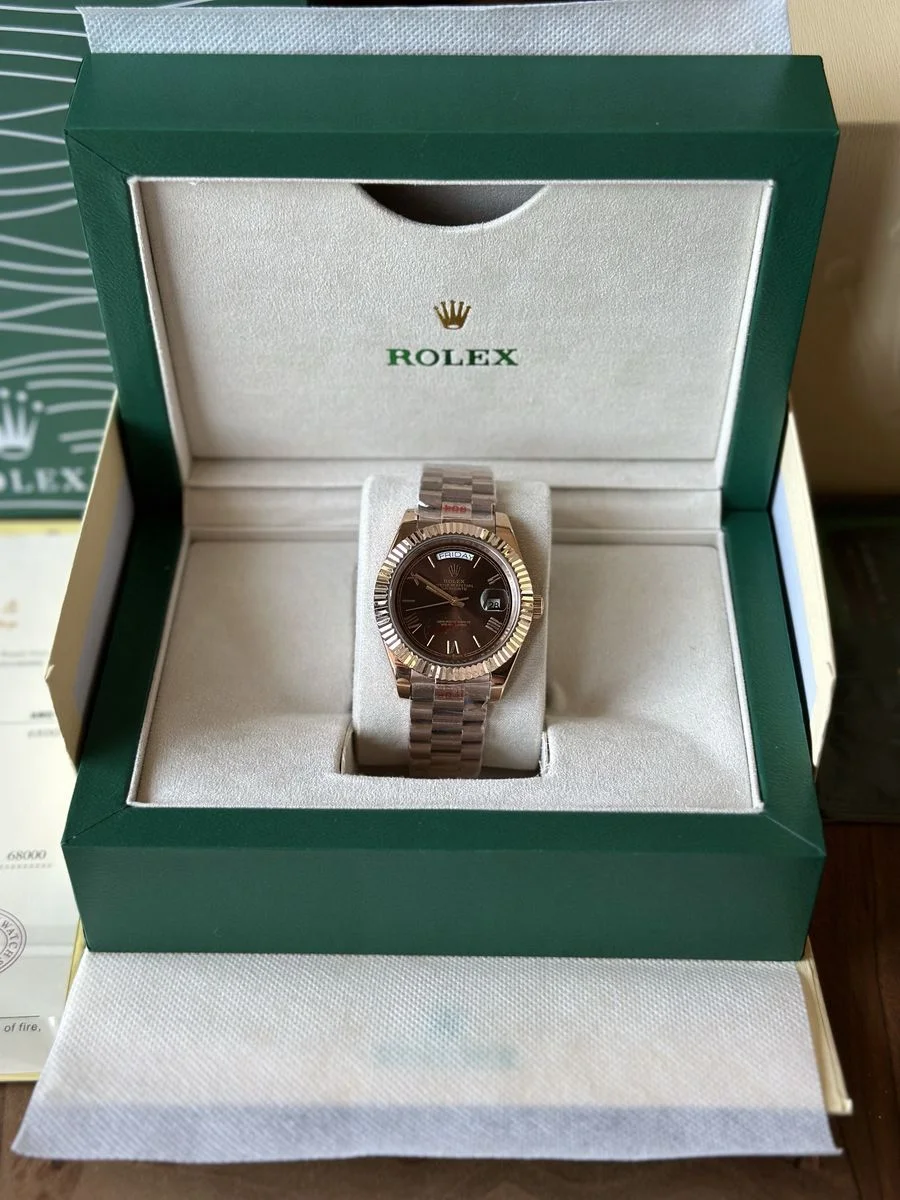 Rolex Day Date Rose Gold 40 mm — снимка 2