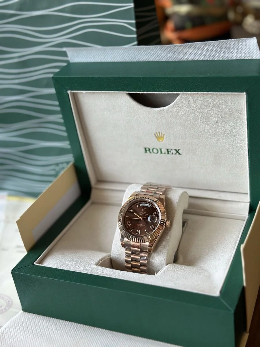 Rolex Day Date Rose Gold 40 mm — снимка 4