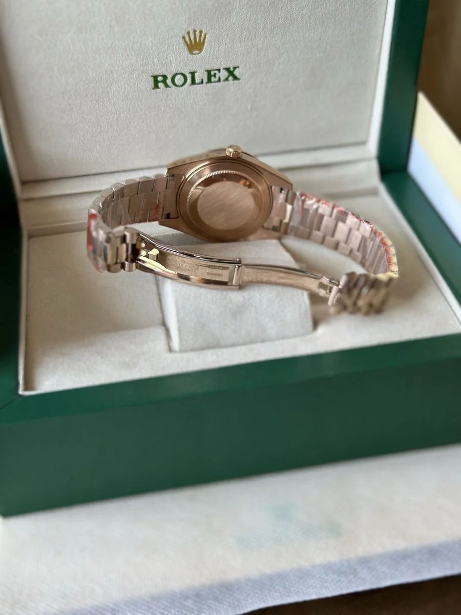 Rolex Day Date Rose Gold 40 mm — снимка 6