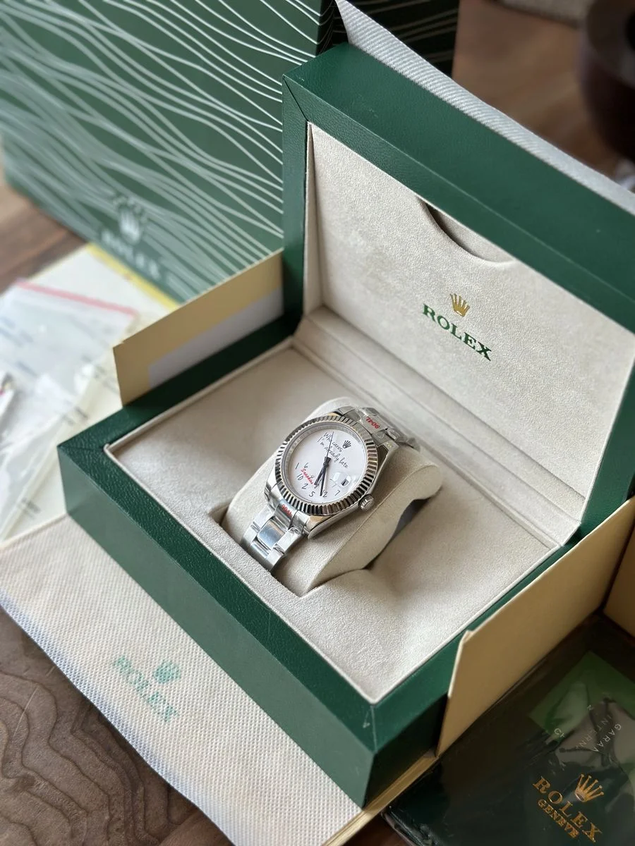 Rolex Datejust “I’m already late” 41 mm — снимка 4