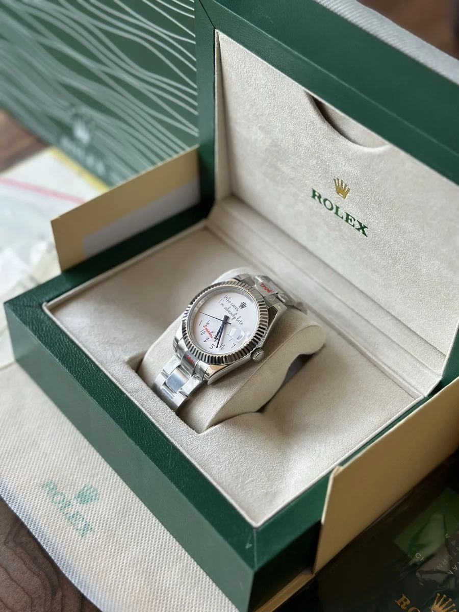 Rolex Datejust “I’m already late” 41 mm — снимка 5
