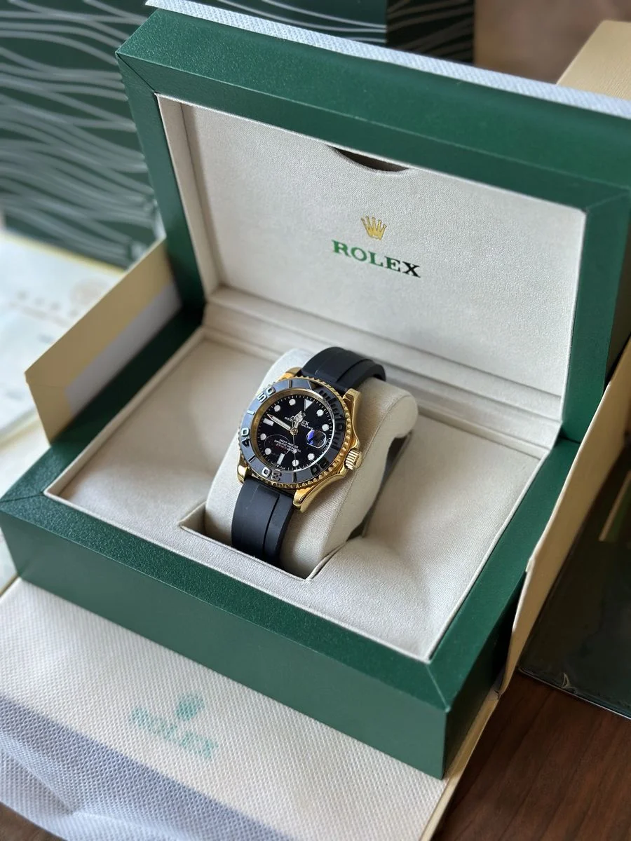 Rolex Yacht-Master Gold 42 mm — снимка 2