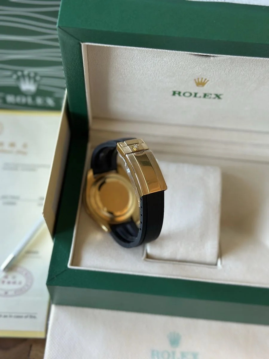 Rolex Yacht-Master Gold 42 mm — снимка 4
