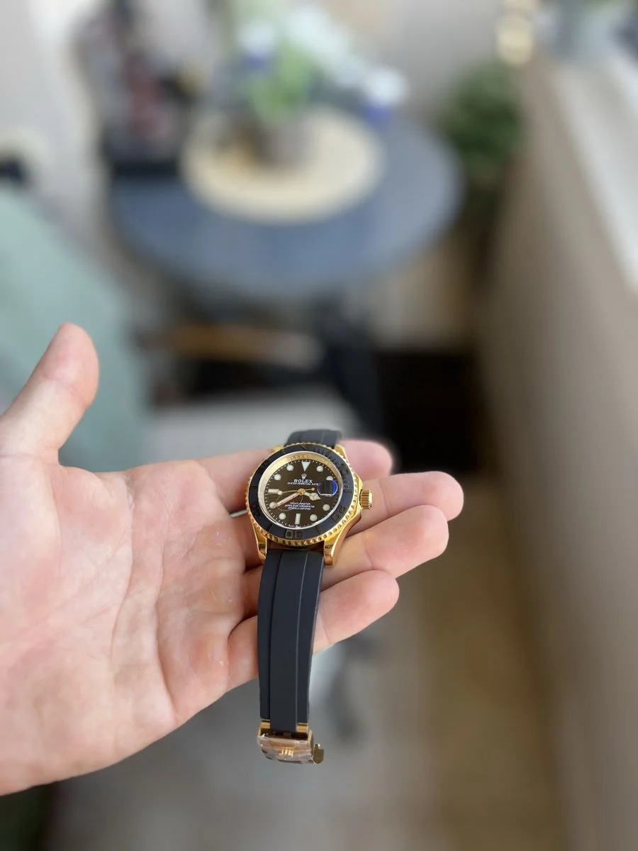 Rolex Yacht-Master Gold 42 mm — снимка 6