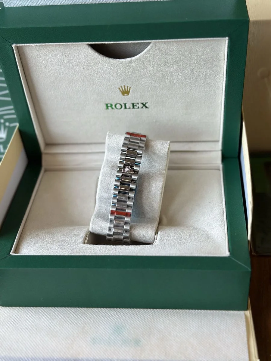 Rolex Day Date Blue 40 mm — снимка 5