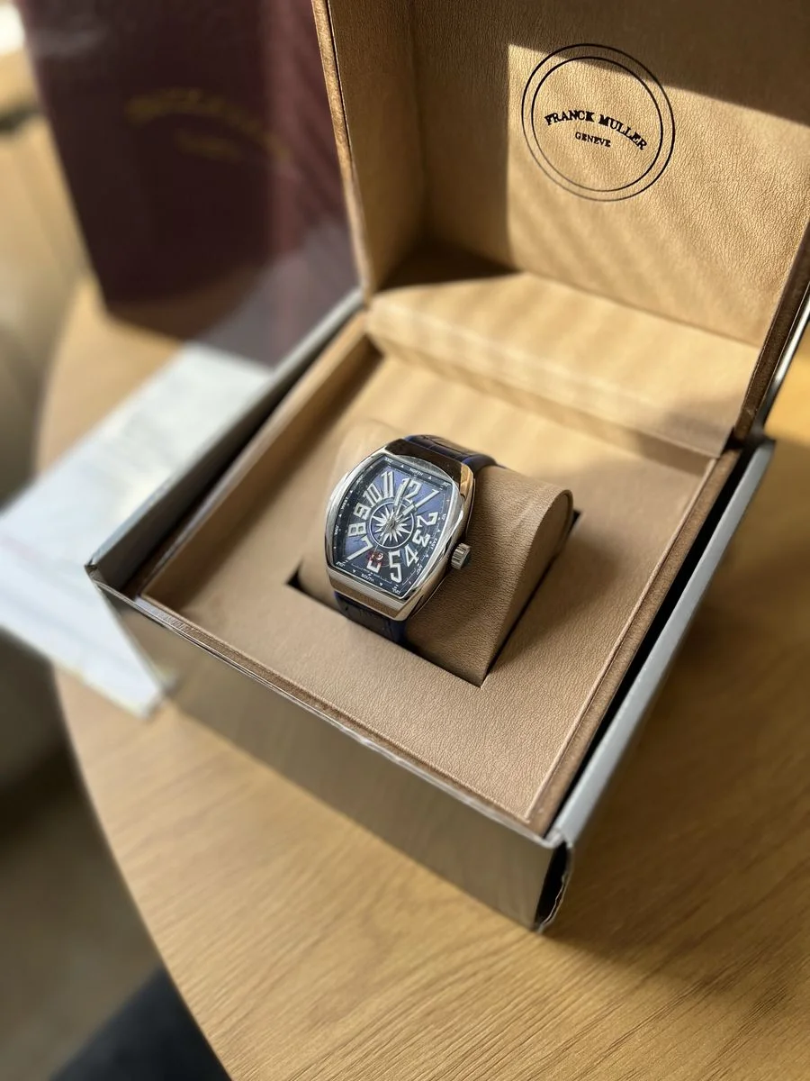Franck Muller Vanquard 45 mm Blue — снимка 2