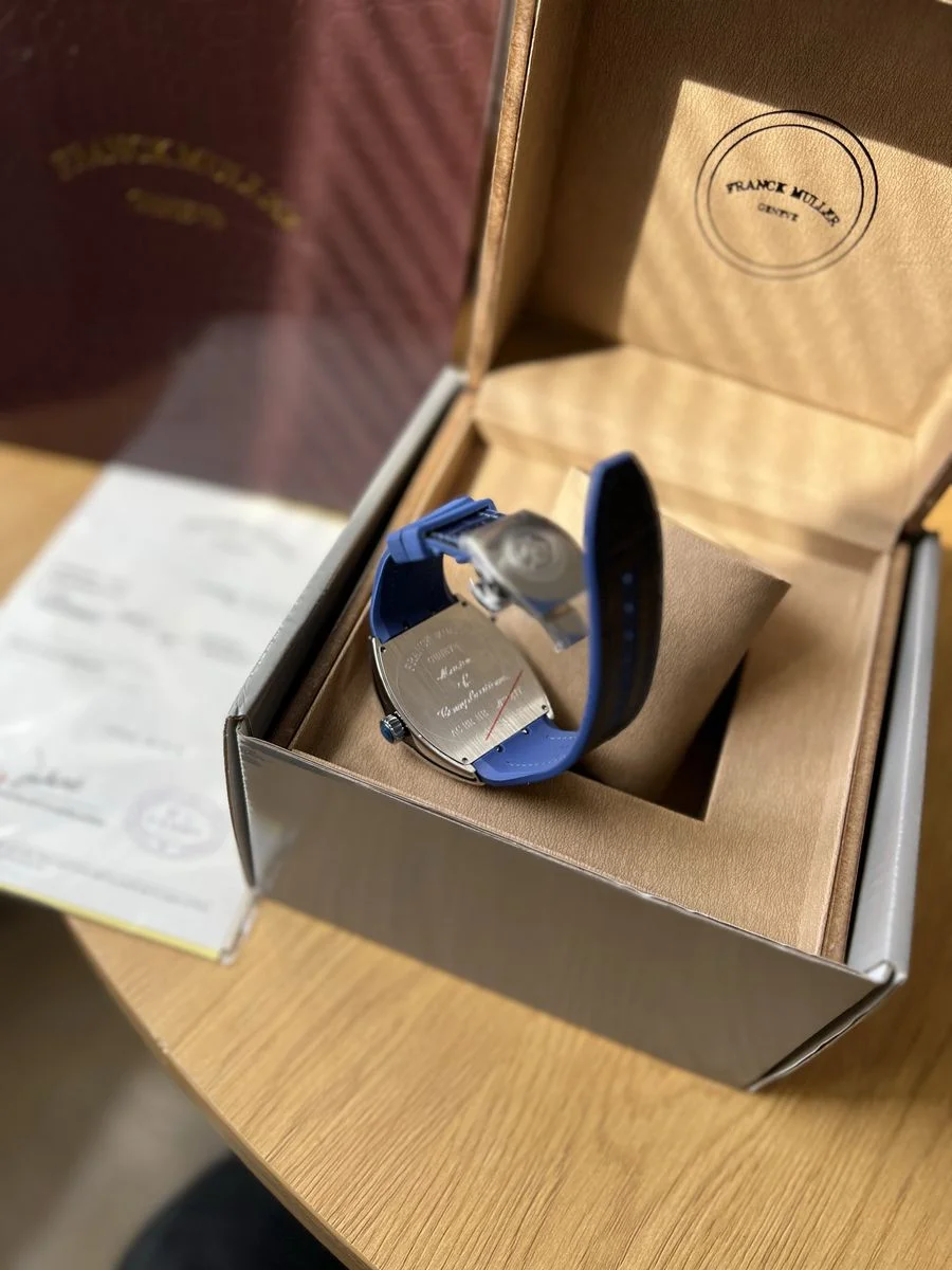 Franck Muller Vanquard 45 mm Blue — снимка 3