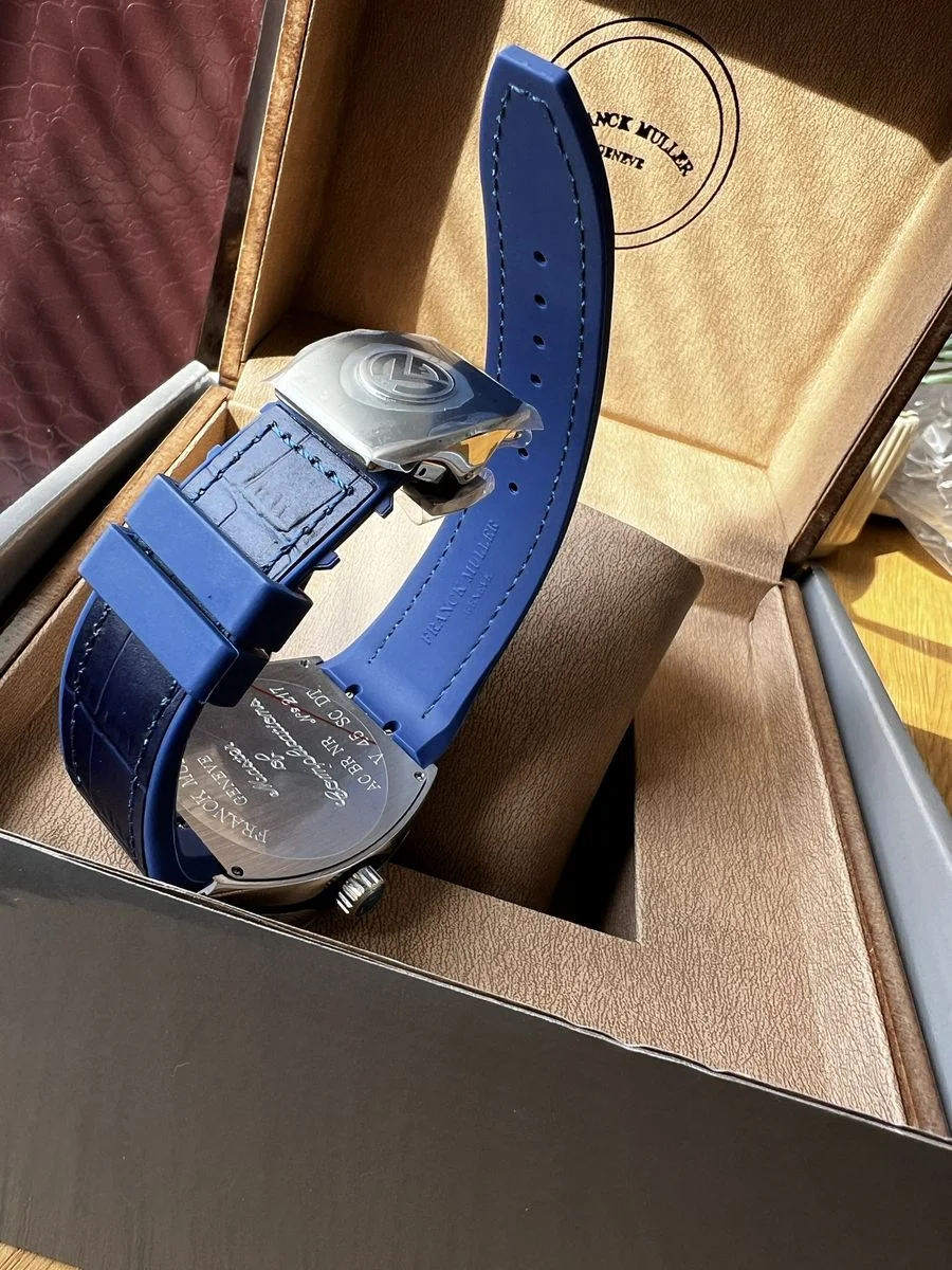 Franck Muller Vanquard 45 mm Blue — снимка 4