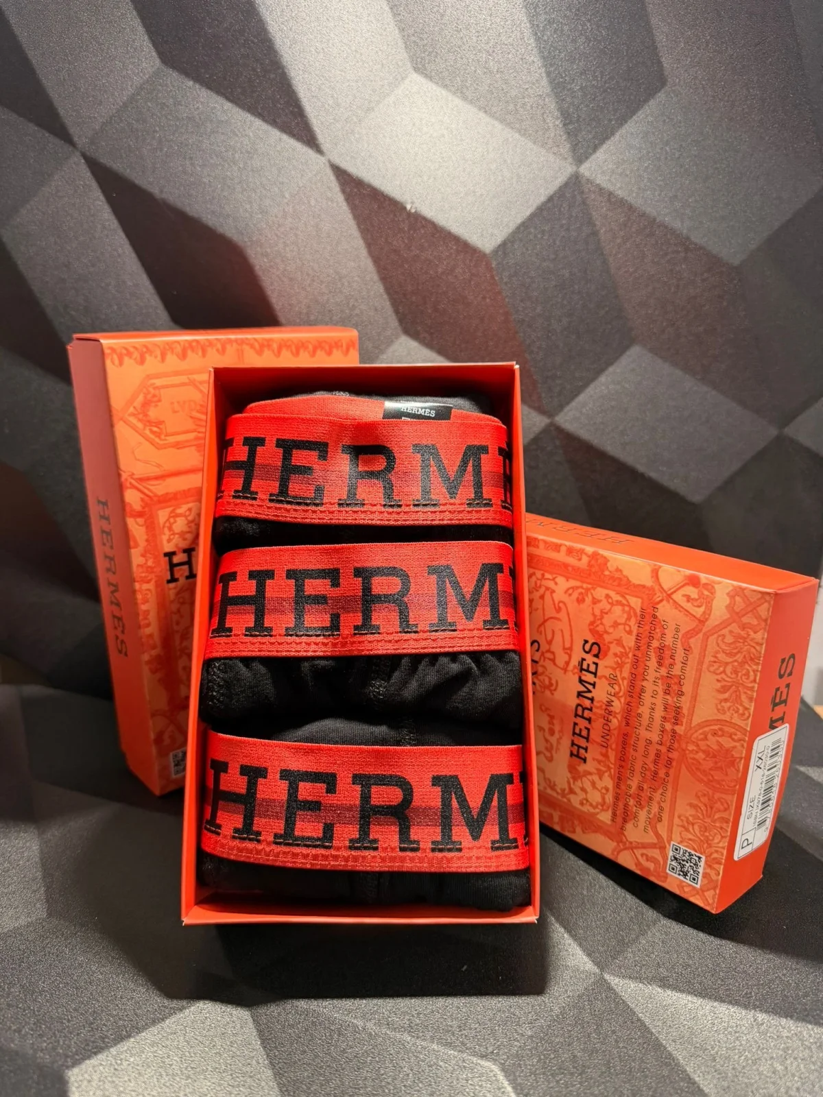 Hermes Мъжки Боксерки x3