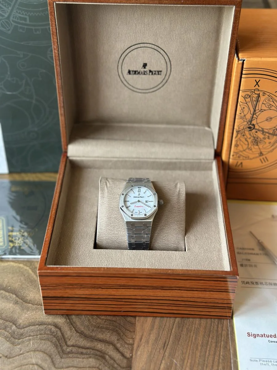 Audemars Piguet Royal Oak Quartz 33mm - ДАМСКИ МОДЕЛ — снимка 3