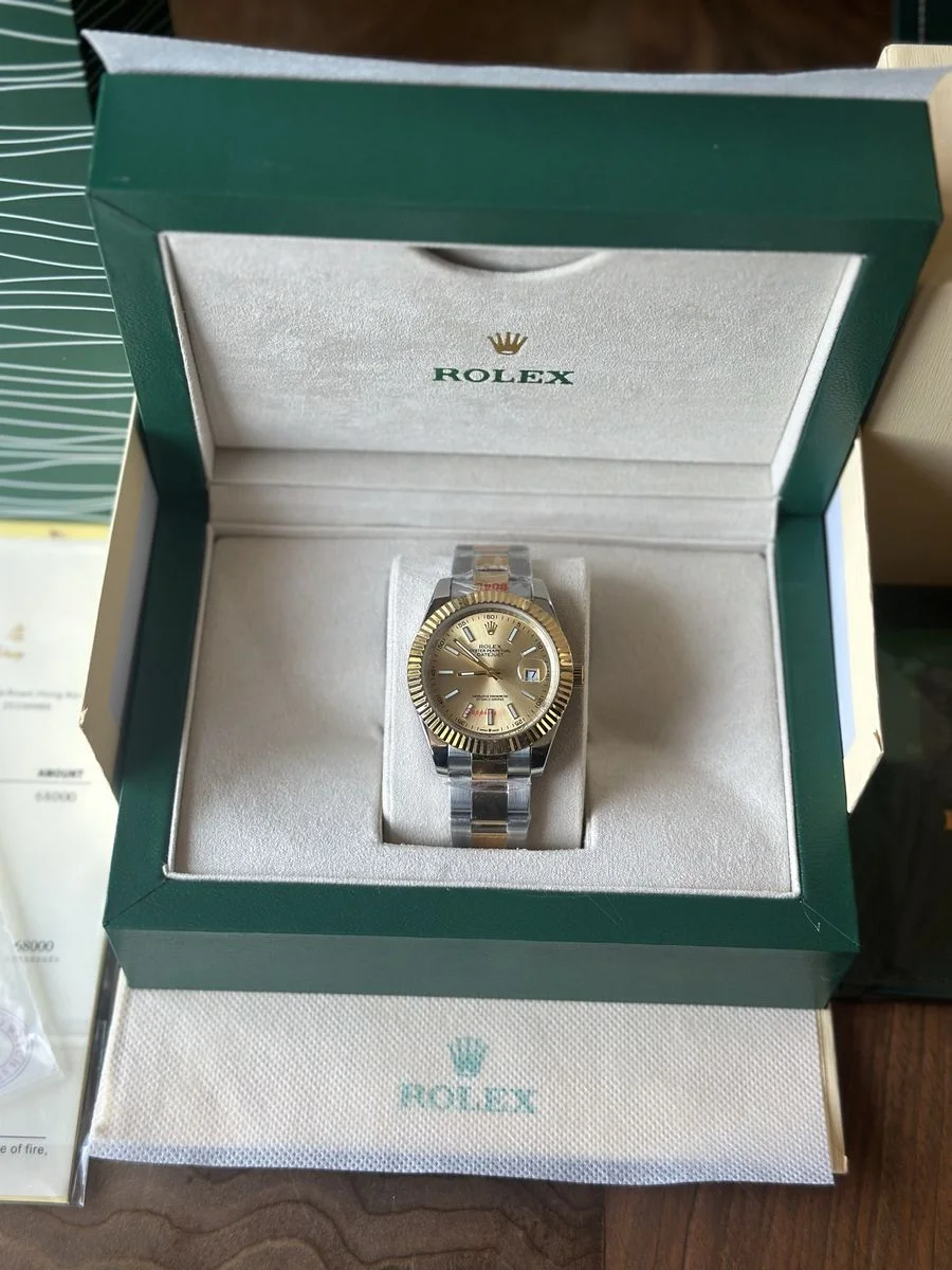 Rolex Datejust Gold 41 mm — снимка 2