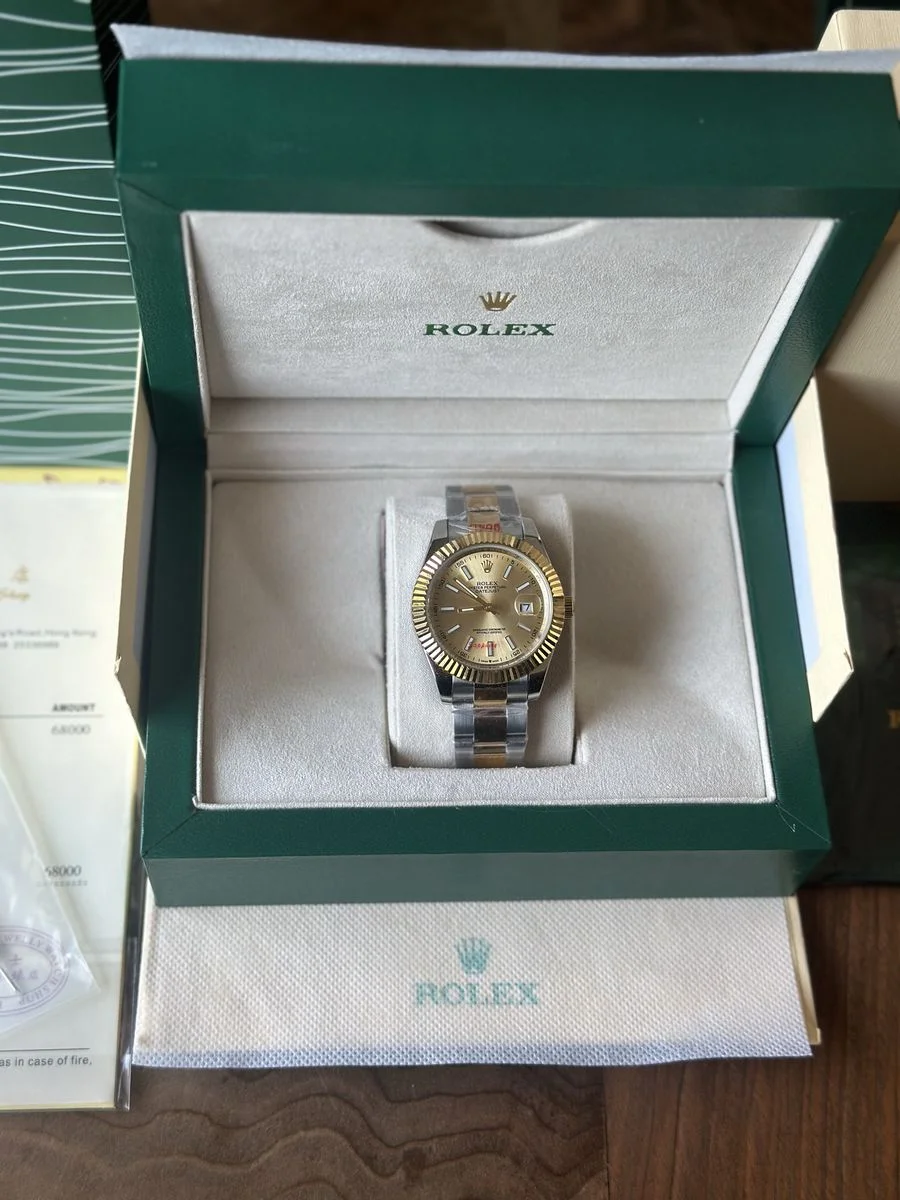 Rolex Datejust Gold 41 mm — снимка 3