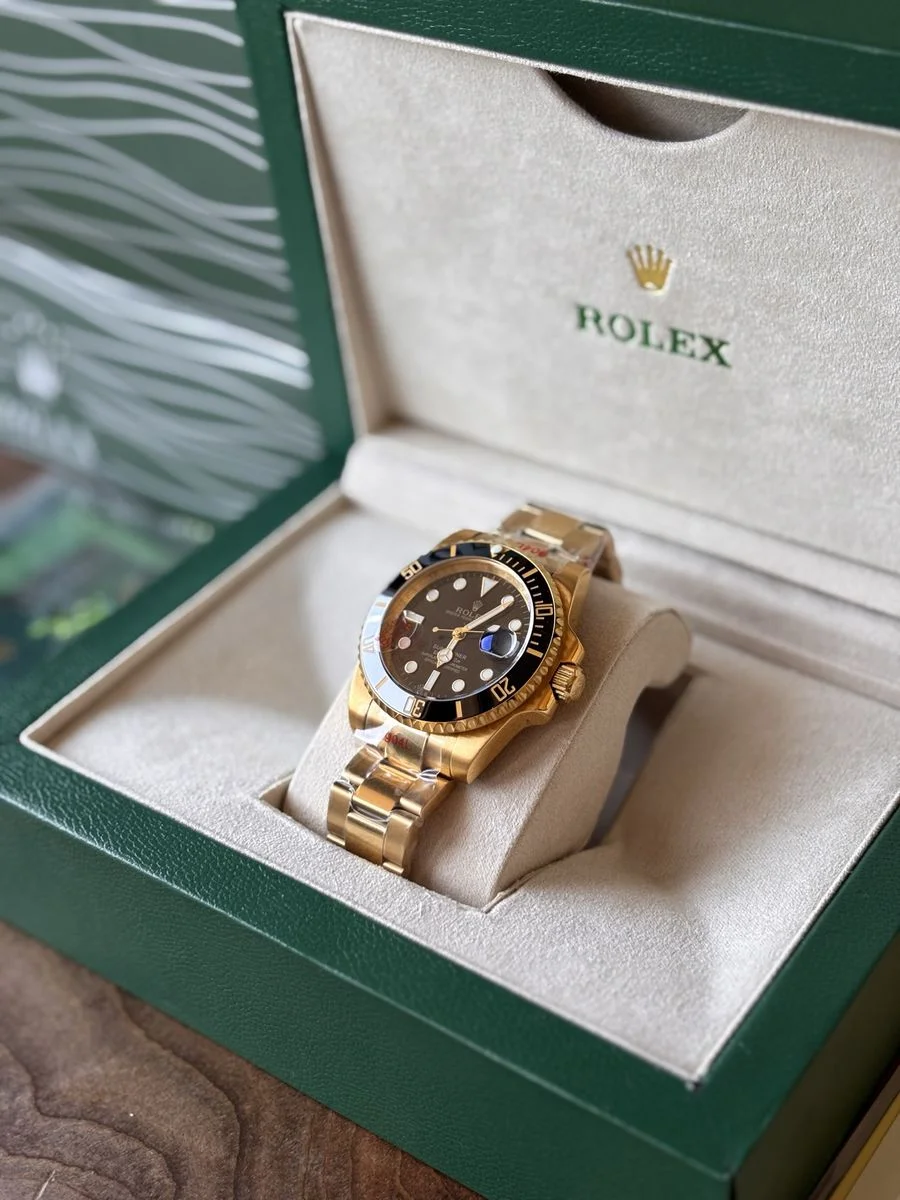 Rolex Submariner Gold And Black 41mm — снимка 3