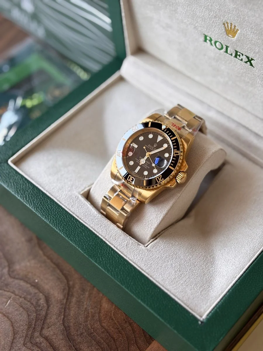 Rolex Submariner Gold And Black 41mm — снимка 4
