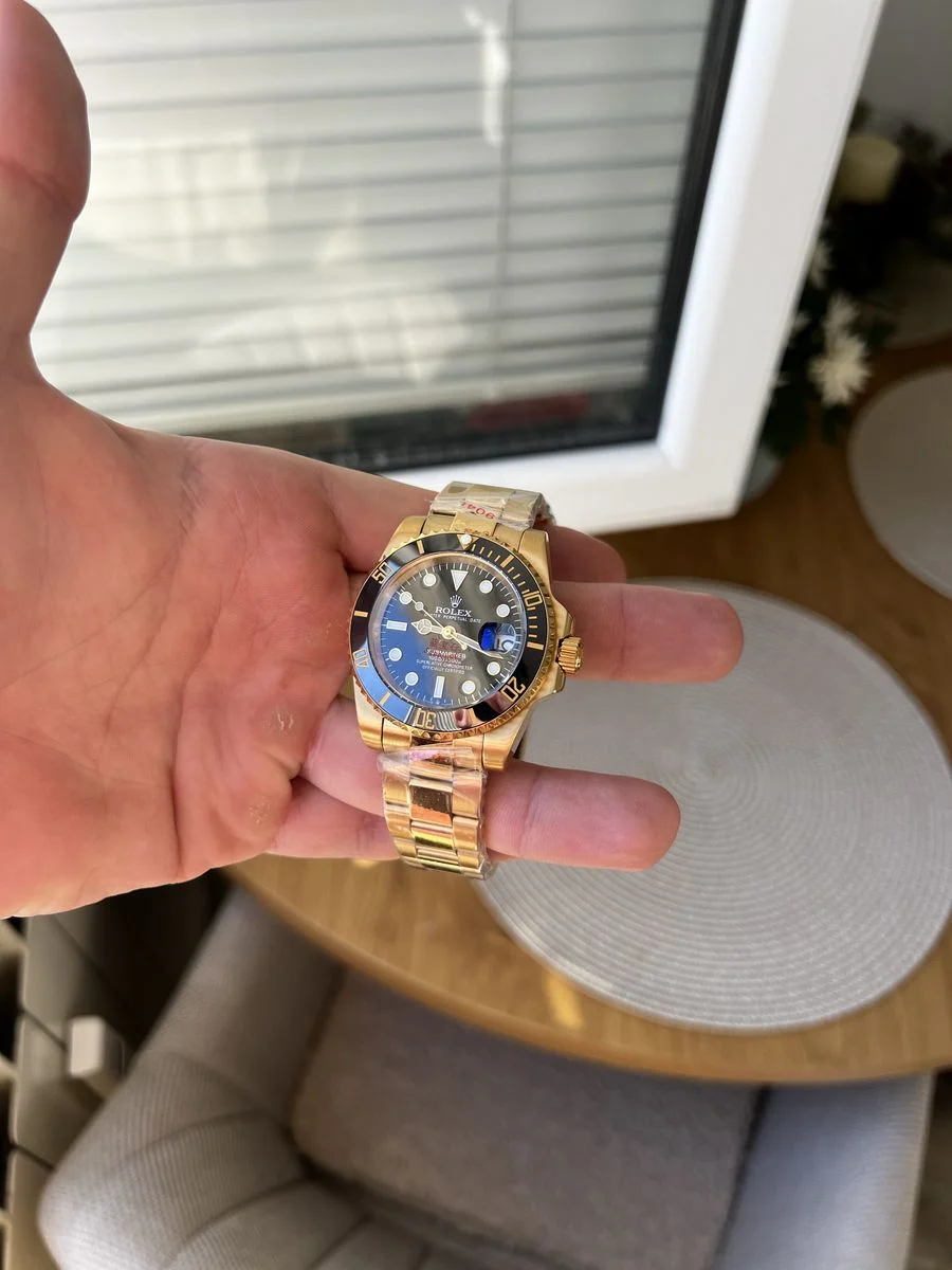 Rolex Submariner Gold And Black 41mm — снимка 7