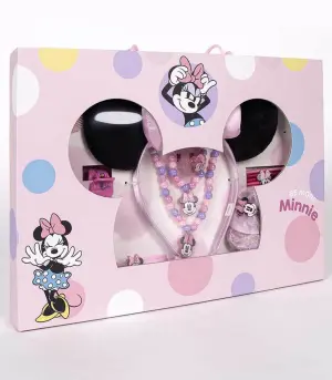 Козметичен комплект с диадема в кутия minnie