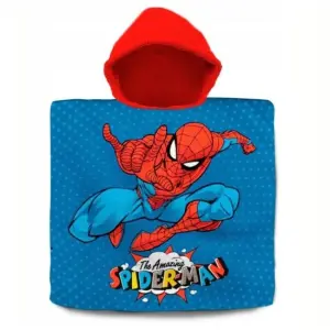 Spiderman Хавлия пончо 60x120 см.