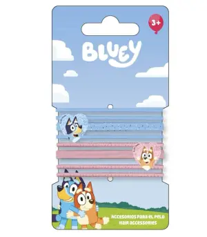Ластици за коса 8 бр. на картон bluey