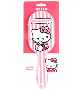 Голяма четка за коса на картон hello kitty