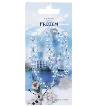 Колие и гривна на картон frozen