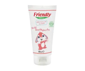 Friendly-Органична бебешка паста за зъби 50ml 100% ядивни съ