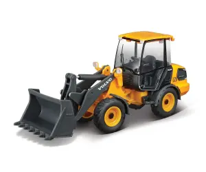 Bburago - модел на кола 1:50 - Строителна машина Volvo L25 Electric с кофа