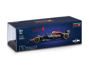 Bburago - модел на кола 1:24 - F1 Oracle Red Bull RB20 с каска (#1)
