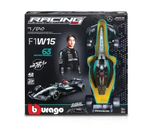 Bburago - модел на кола 1:24 - Комплект за сглобяване F1 Mercedes-AMG W15 (#63)