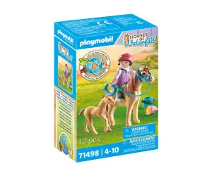 Playmobil - Дете с пони и жребче