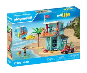 Playmobil - Спасителна кула с пясъчно бъги