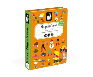 Janod - Магнитна книга - Сезони