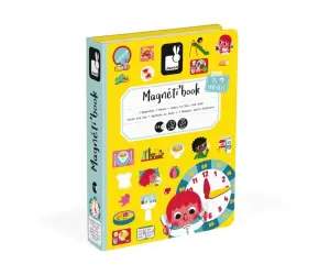 Janod - Магнитна книга - Часовник