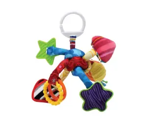 TOMY Lamaze - Бебешка занимателна играчка Възел за дърпане и игра