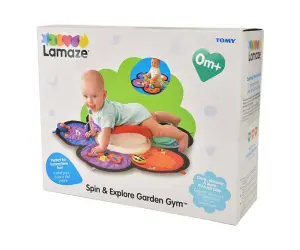 TOMY Lamaze - Активна гимнастика Градина - завърти и открий !