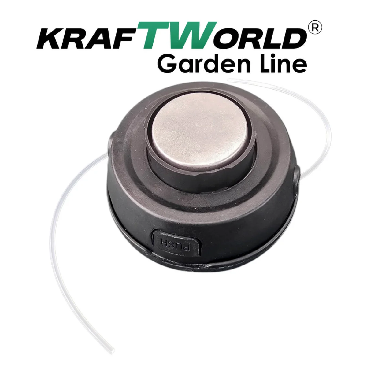 Универсална кордова глава KraftWorld PRO с метален бутон