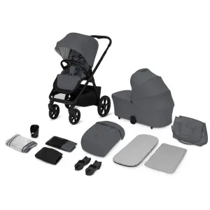 Бебешка количка CARMINE 2в1 Grey Stone