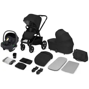 Бебешка количка CARMINE 3в1 Black Onyx