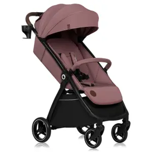 Бебешка количка INGRID Pink Mauve