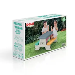 2618 Масичка за пикник с пейки DOLU