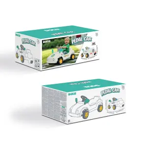 2684 Кола с педали SMART DOLU Пастел