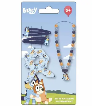 Скрънчи ласти с 2 фиби и колие bluey