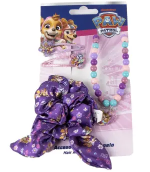Скрънчи ласти с 2 фиби и колие paw patrol