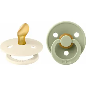 Биберони COLOUR Анатомични Ivory/Sage 0-6 м.2бр