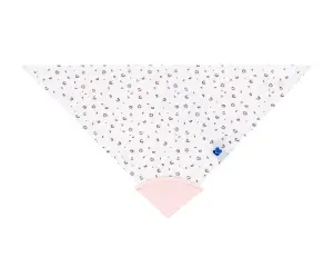 Лигавник-бандана с чесалка Savanna Pattern Pink