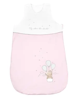 Зимен спален чувал с бродерия 0-6 месеца Dream Big Pink