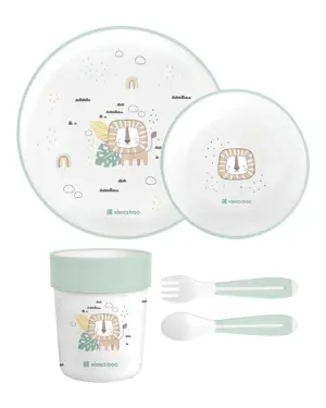 Сет за хранене пластмаса Savanna Mint