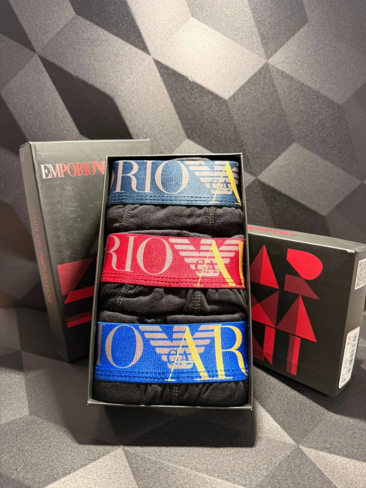 Emporio Armani Мъжки Боксерки x3