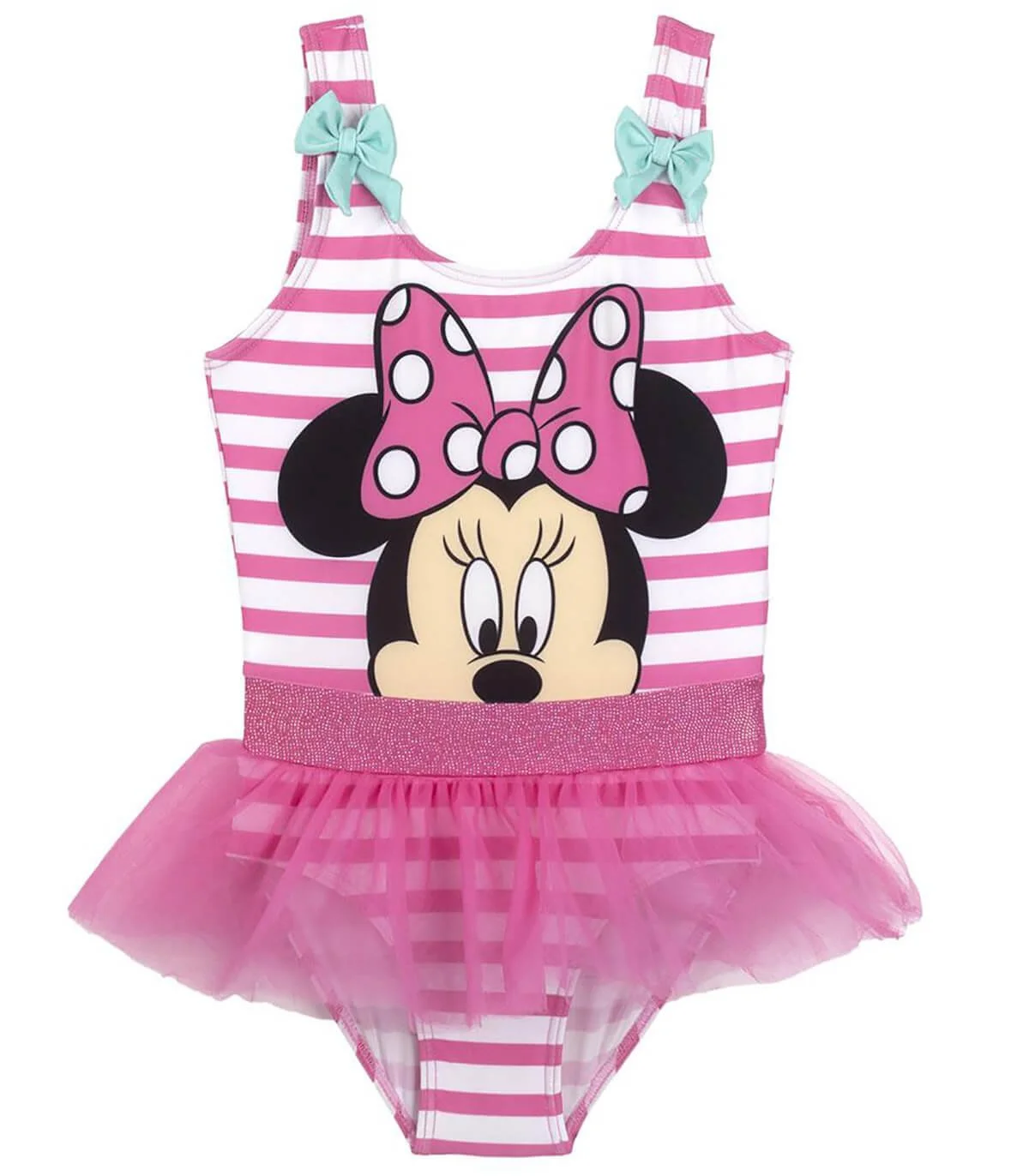 Детски цял бански minnie с тюл 2-6 год. - 6 год.