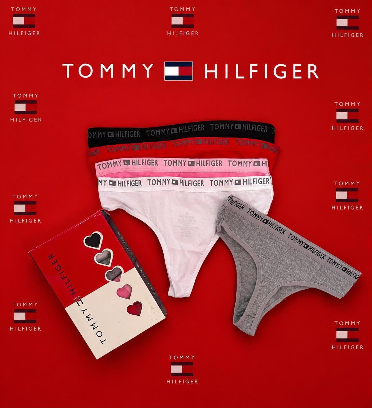 Tommy Hilfiger — Дамски прашки 5бр/кутия #202